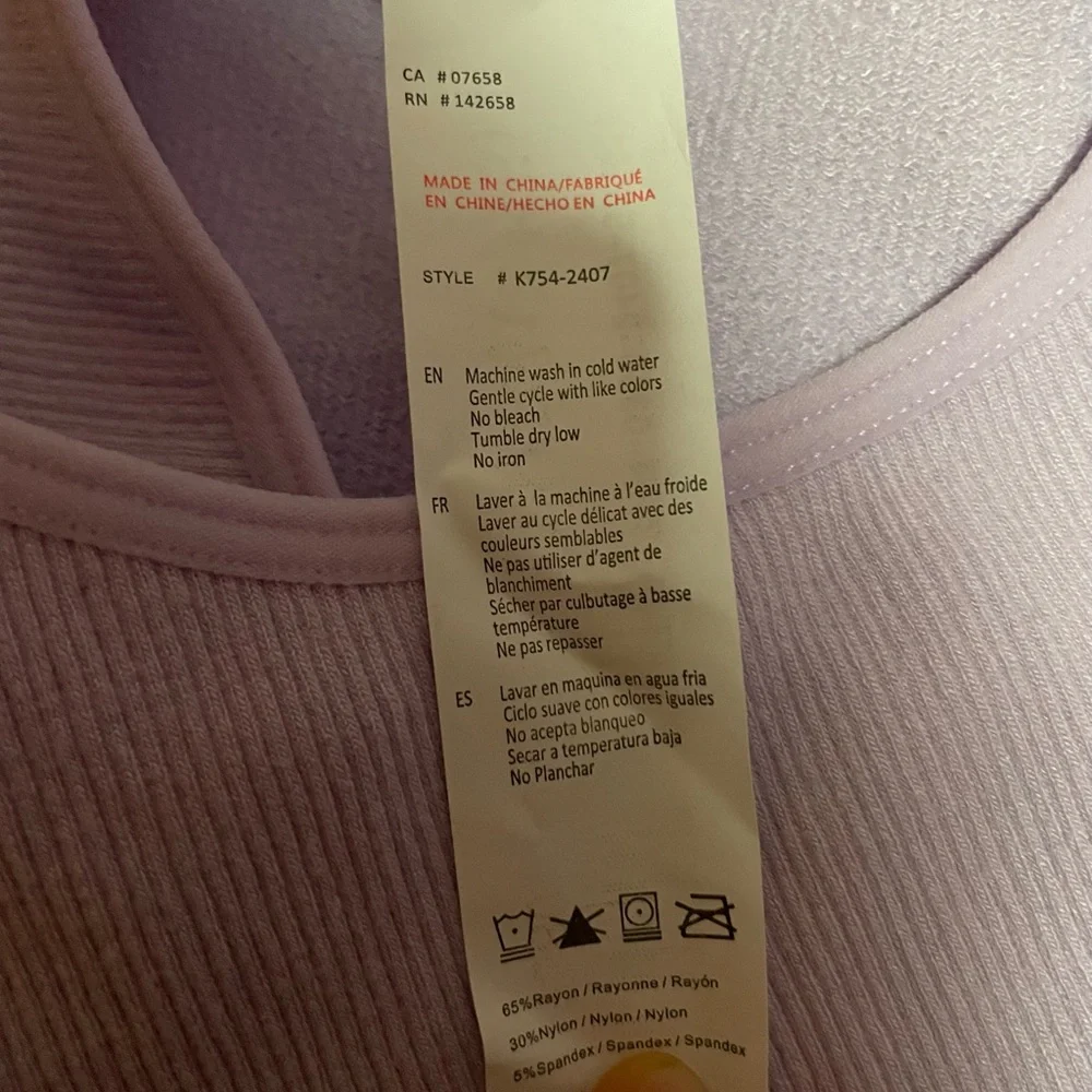 Kids Camisole Set - Pink and Lavender - Picture 4 of 7